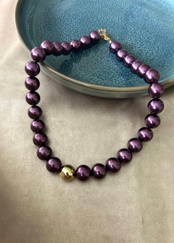 ketting Ziss - Color Crush Purple Metalic