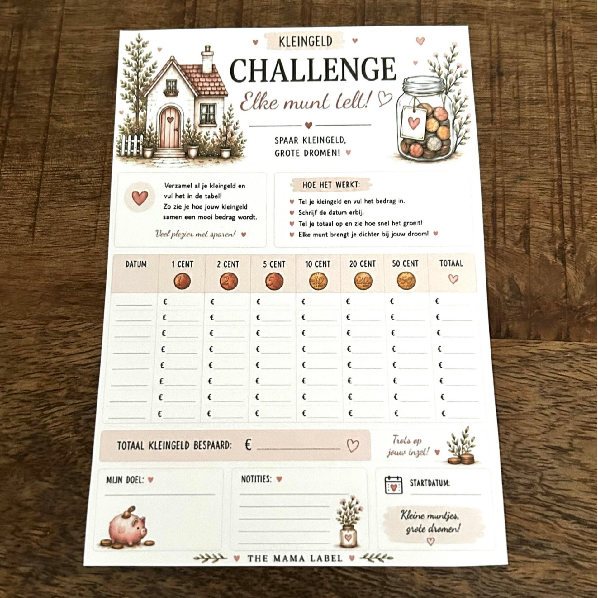 Kleingeld challenge A5