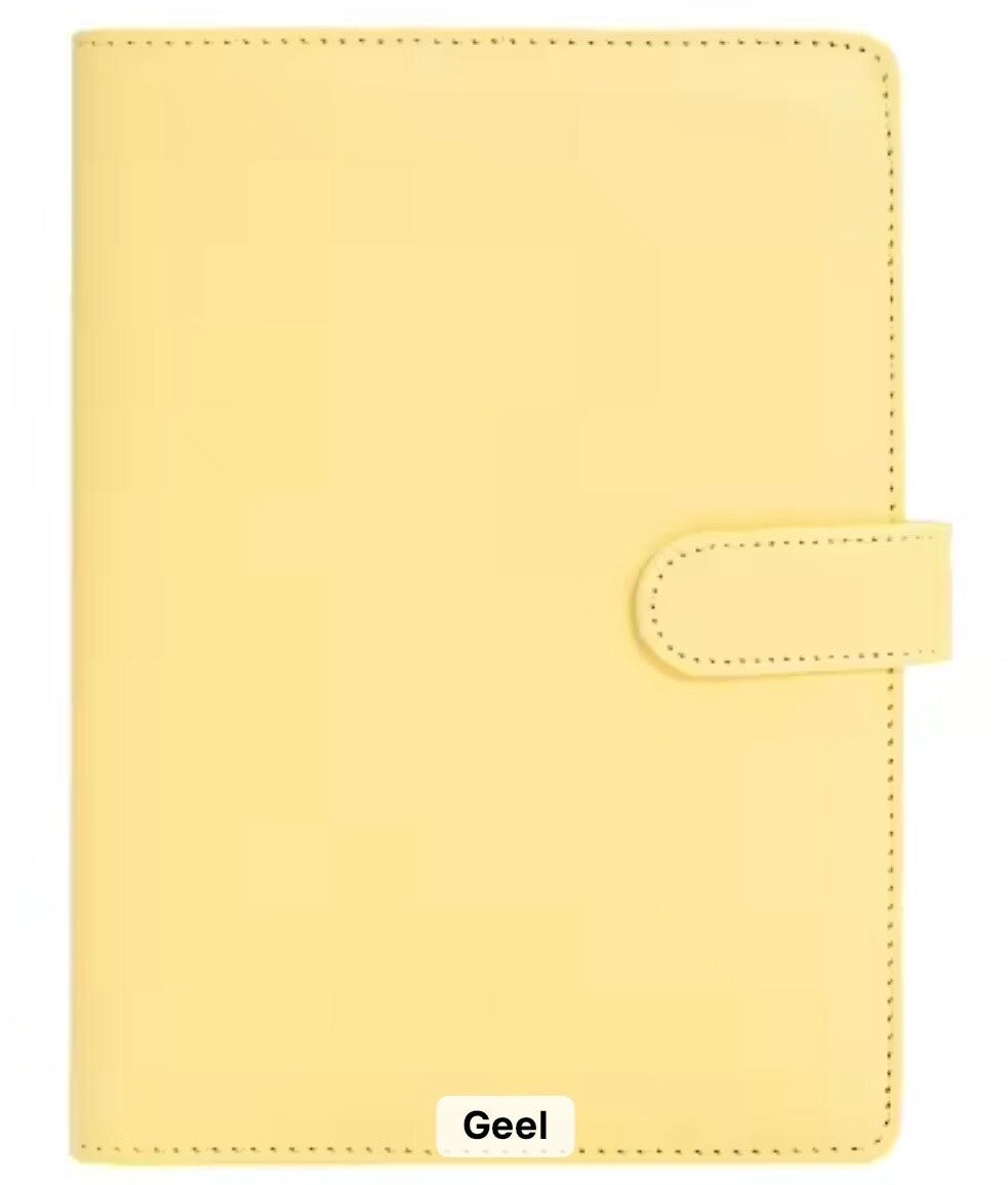 A5 binder - Geel