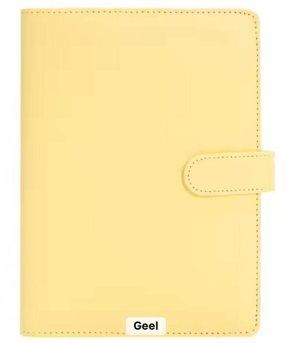 A5 binder - Geel