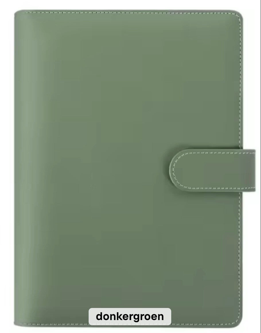 A5 binder - Groen