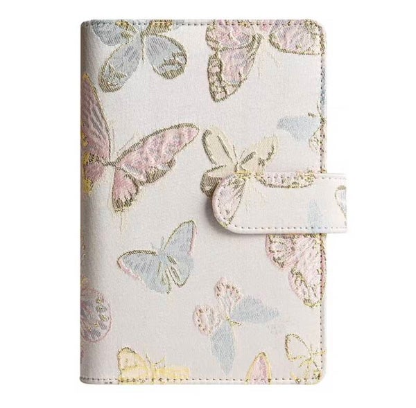 A6 Budget Binder Vlinders Creme