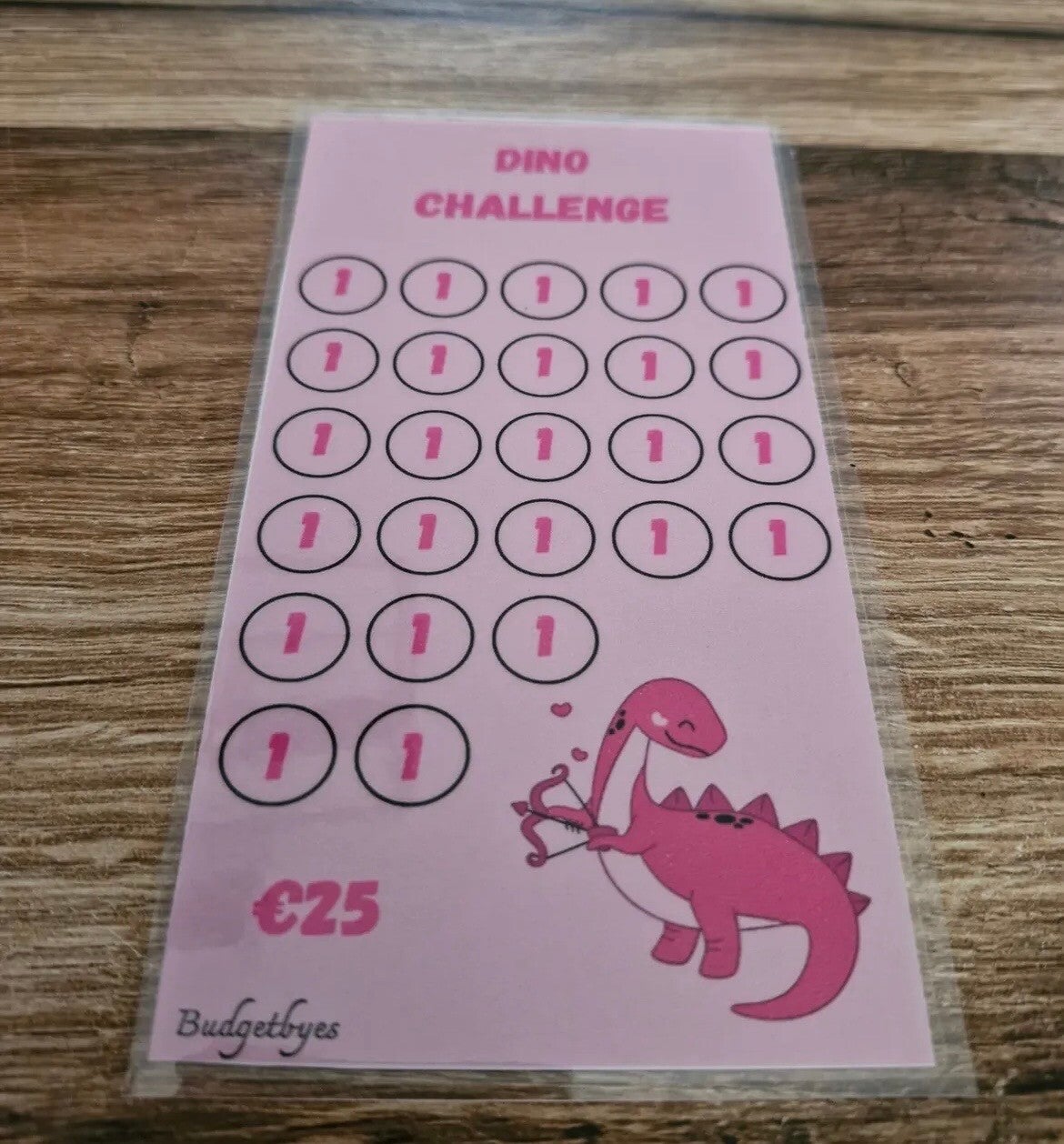 🦕 Dino Challenge – A6 Spaarkaart