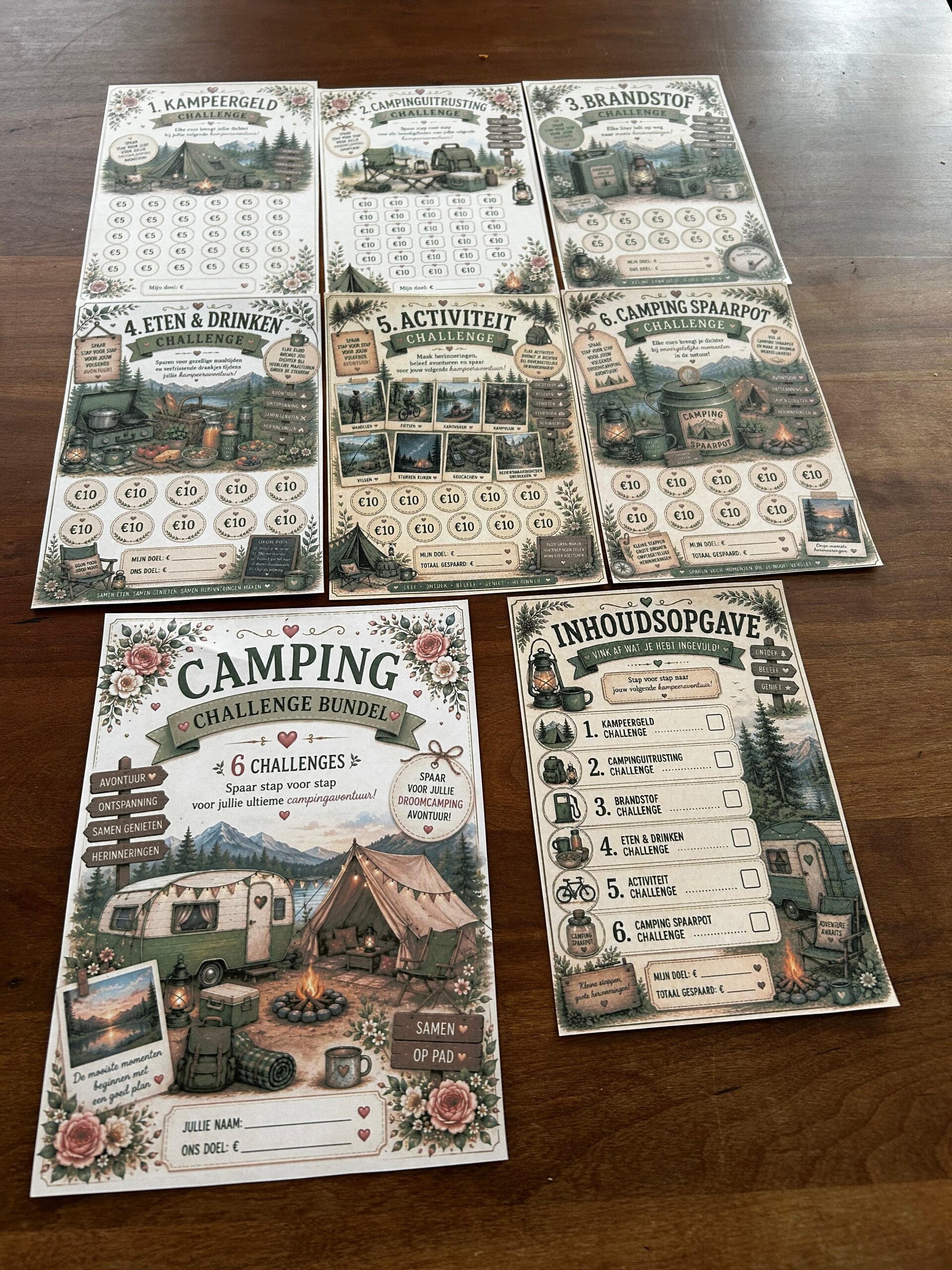 🏕️ Camping Challenge Bundel