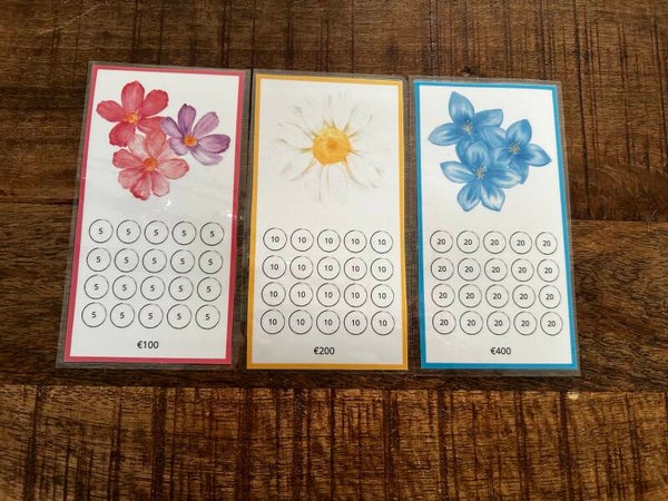 Bloemen Spaarchallenge Set