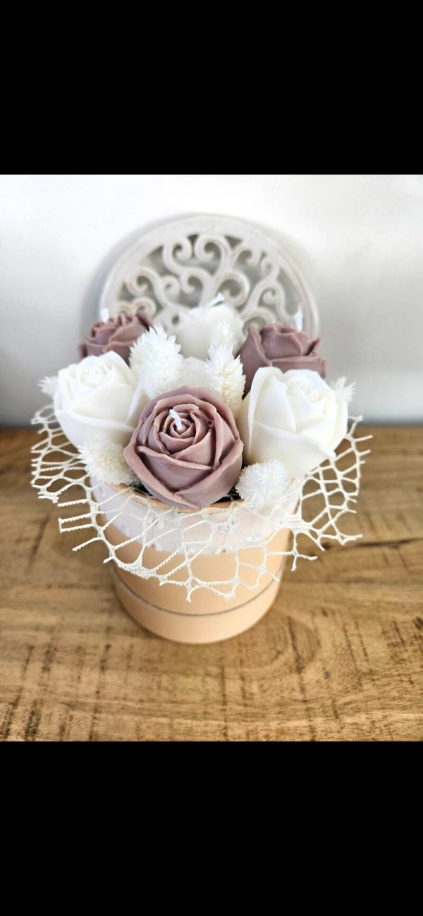 Workshop kaars boeket maken Zaterdag 2 Mei