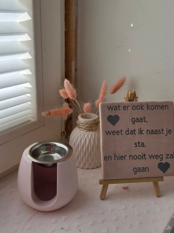 Een super leuk cadeau pakket met een  Brander en waxmelts