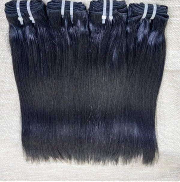30in Bundle Flawless Raw Hair Natural Straight Single Donor Hair