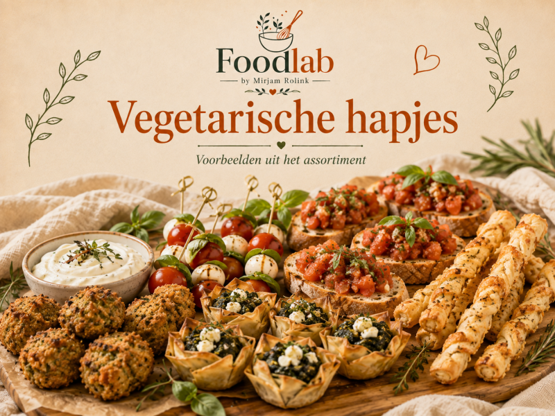 vegatarische hapjes van Foodlab