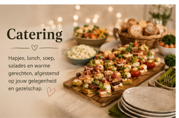 Huisgemaakte catering in Zwolle van Foodlab by MirjamHuisgemaakt stamppotbuffet van Foodlab by Mirjam Foto bij pastabuffet: