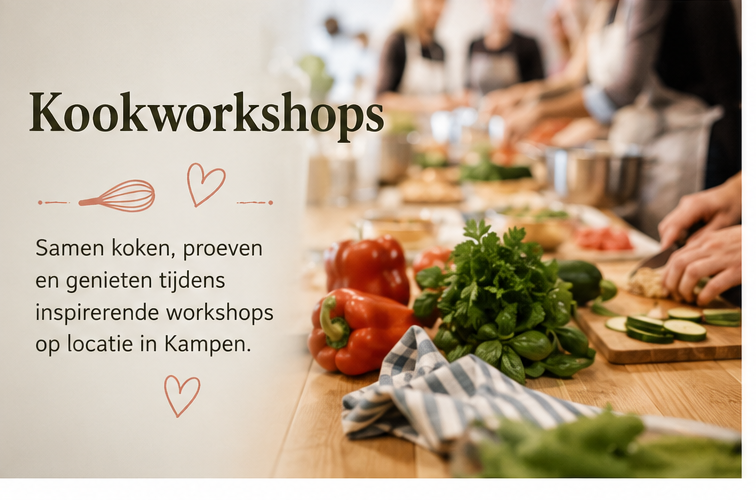 Gezellige kookworkshops in Zwolle/Kampen van Foodlab by Mirjam