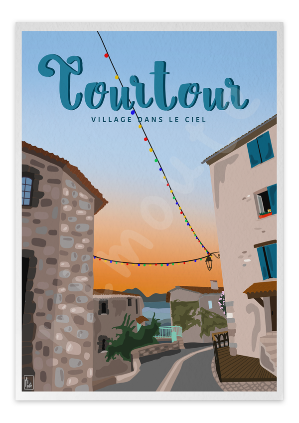Tourtour - affiche