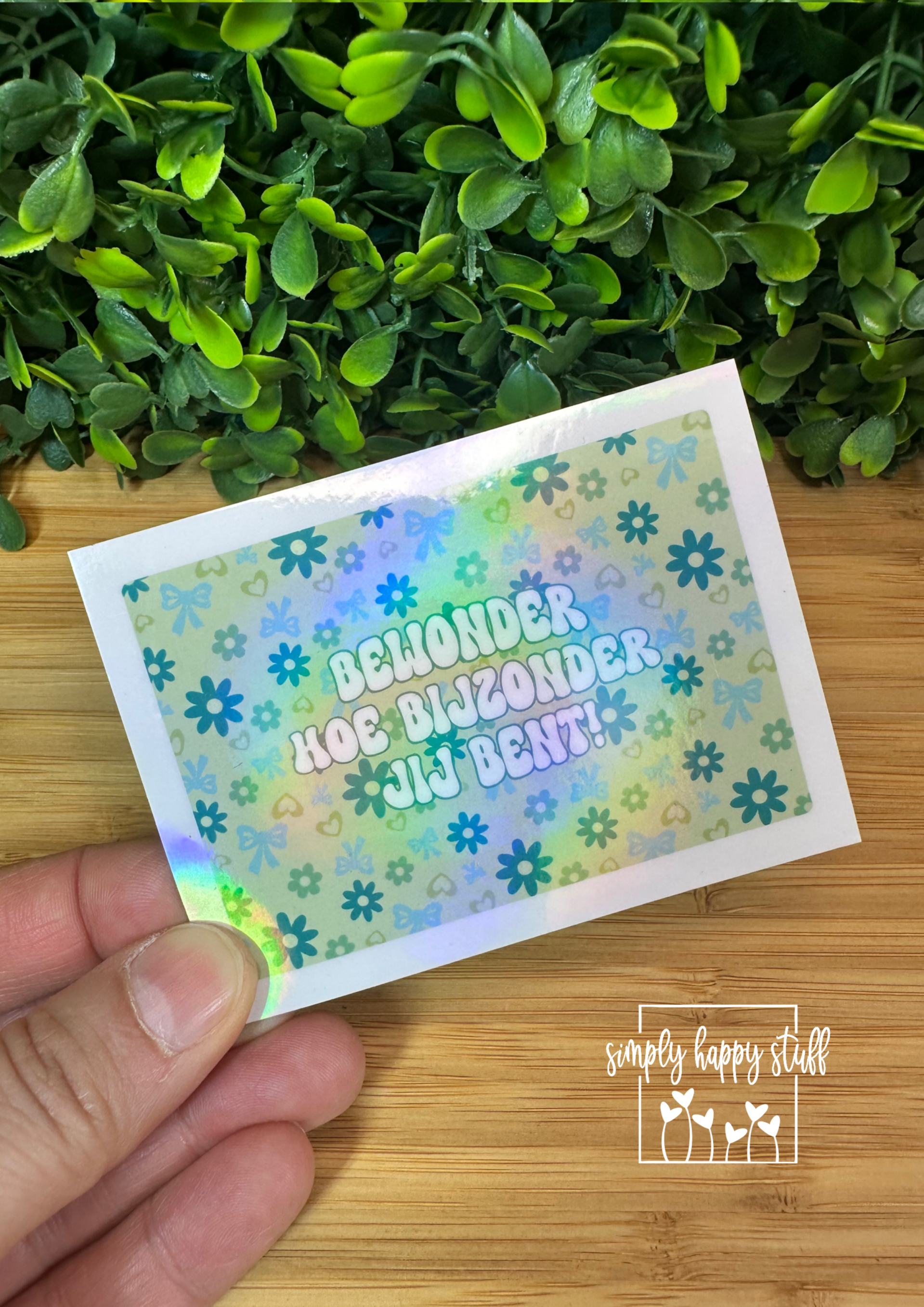 Koelkast magneet: Bewonder hoe bijzonder jij bent