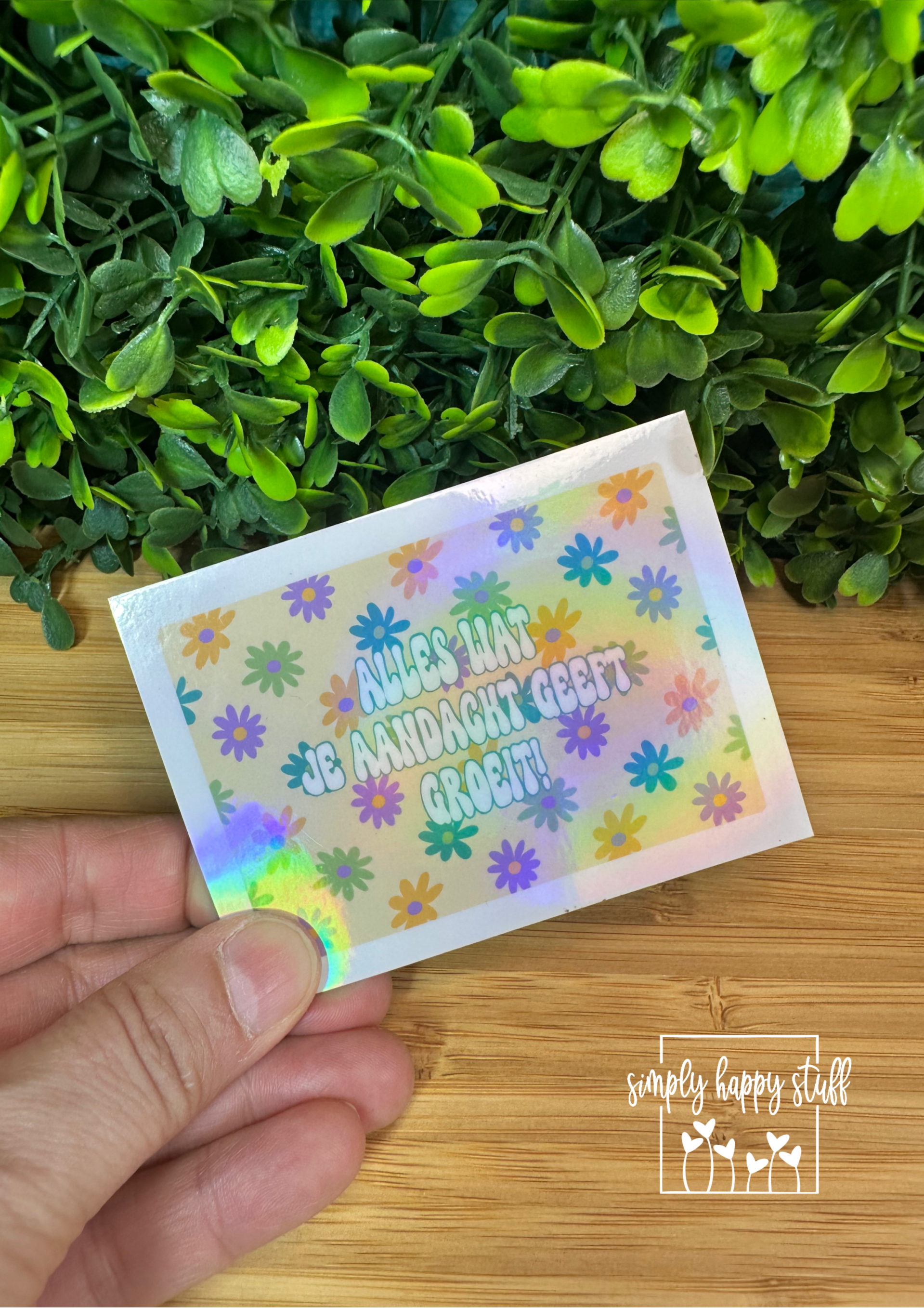 Koelkast magneet: Alles wat je aandacht geeft groet