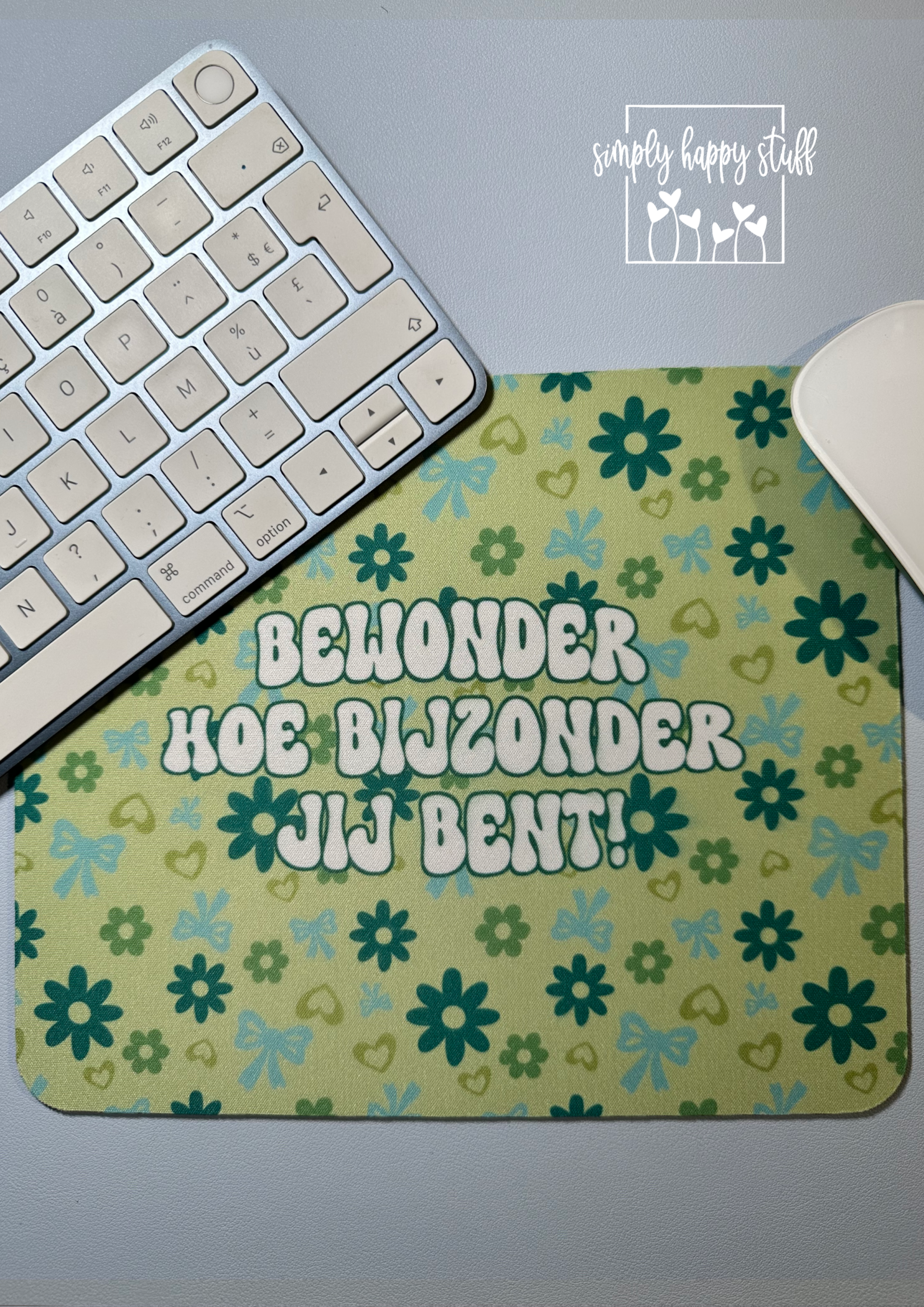 Liefdevolle muismat: Bewonder hoe bijzonder jij bent