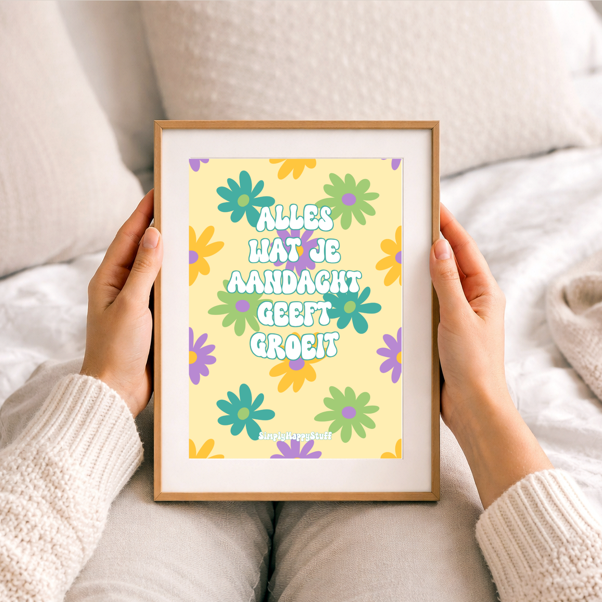 Positieve Poster A4