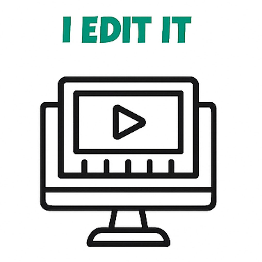 Professionele montage van een videoboodschap met muziek, titels en foto’s