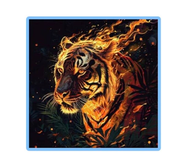 Diamond Painting Tiger