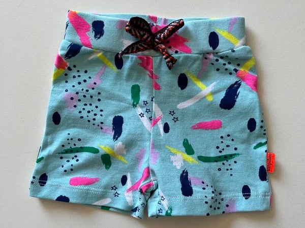 Kinder short met vrolijke print 56