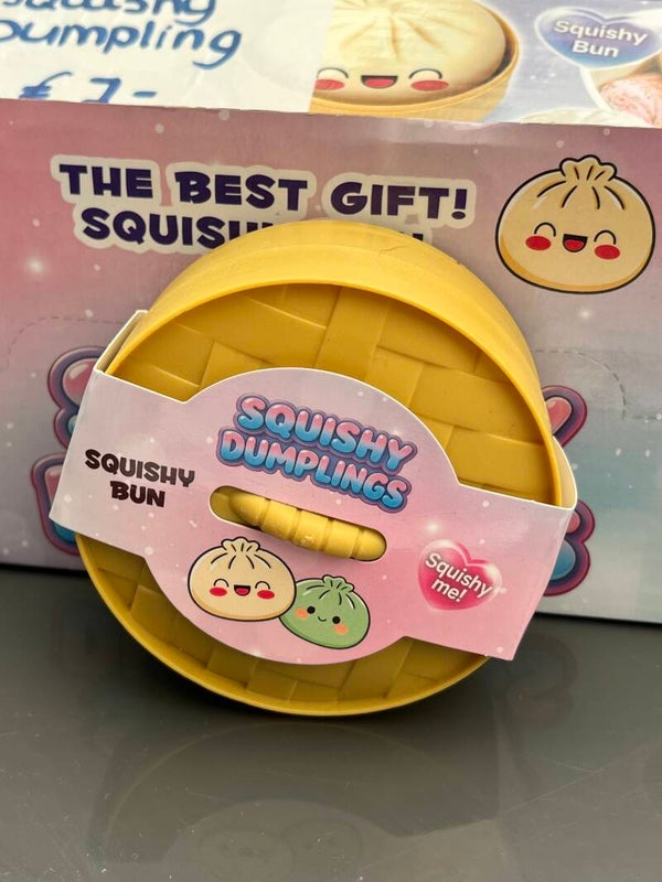 Squishy Dumplings in Stoommandje – 8,5 cm
