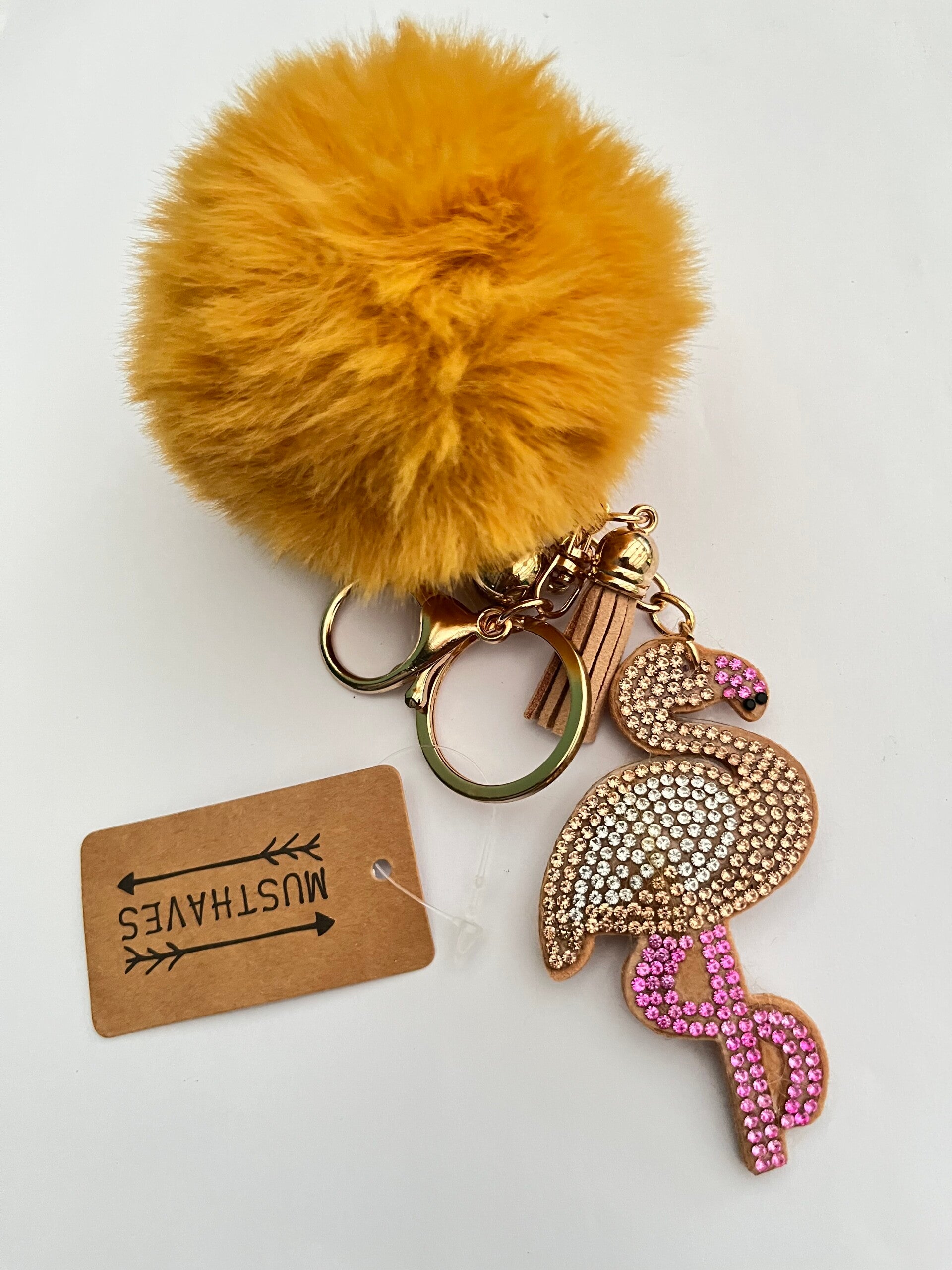 Sleutelhanger Flamingo