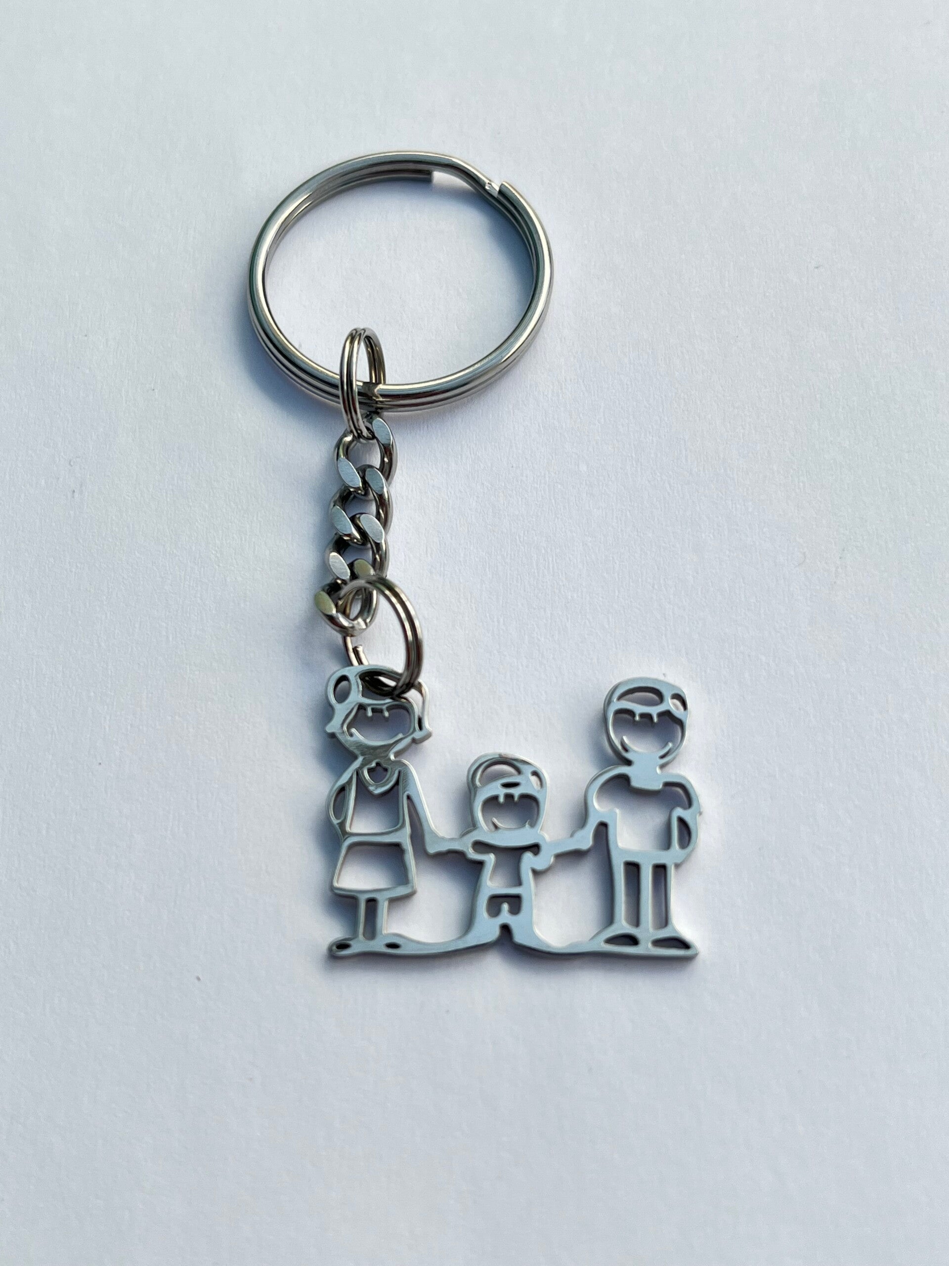 Sleutelhanger gezinnetje