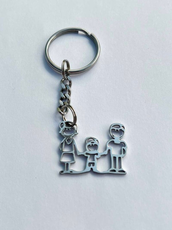 Sleutelhanger gezinnetje