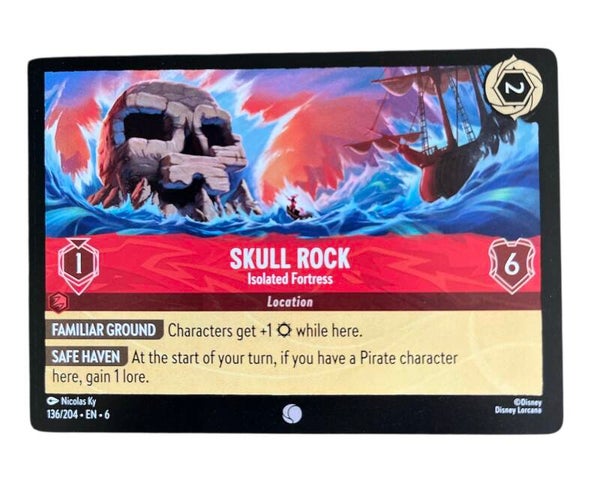Skull Rock Isolated Fortress