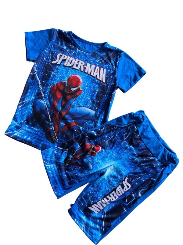 Setje Spiderman 158-164