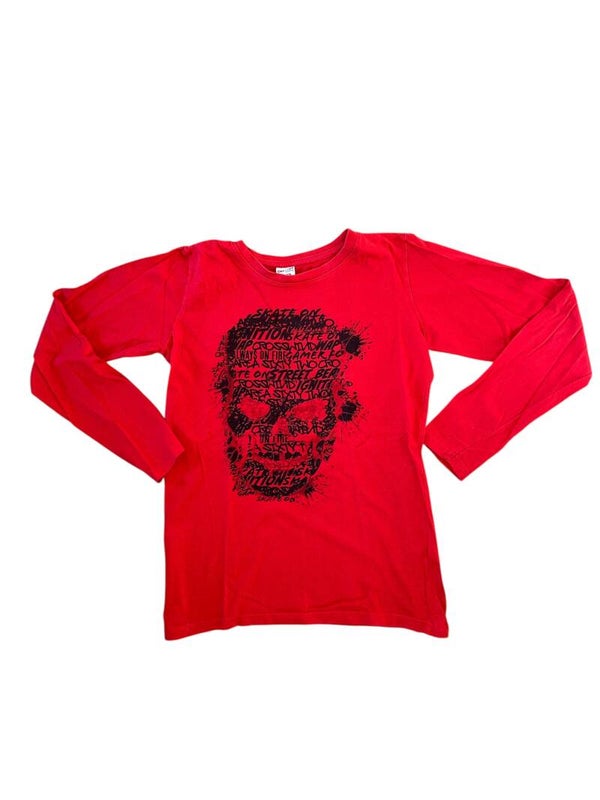 Chapter Young longsleeve met skull print – maat 170-176