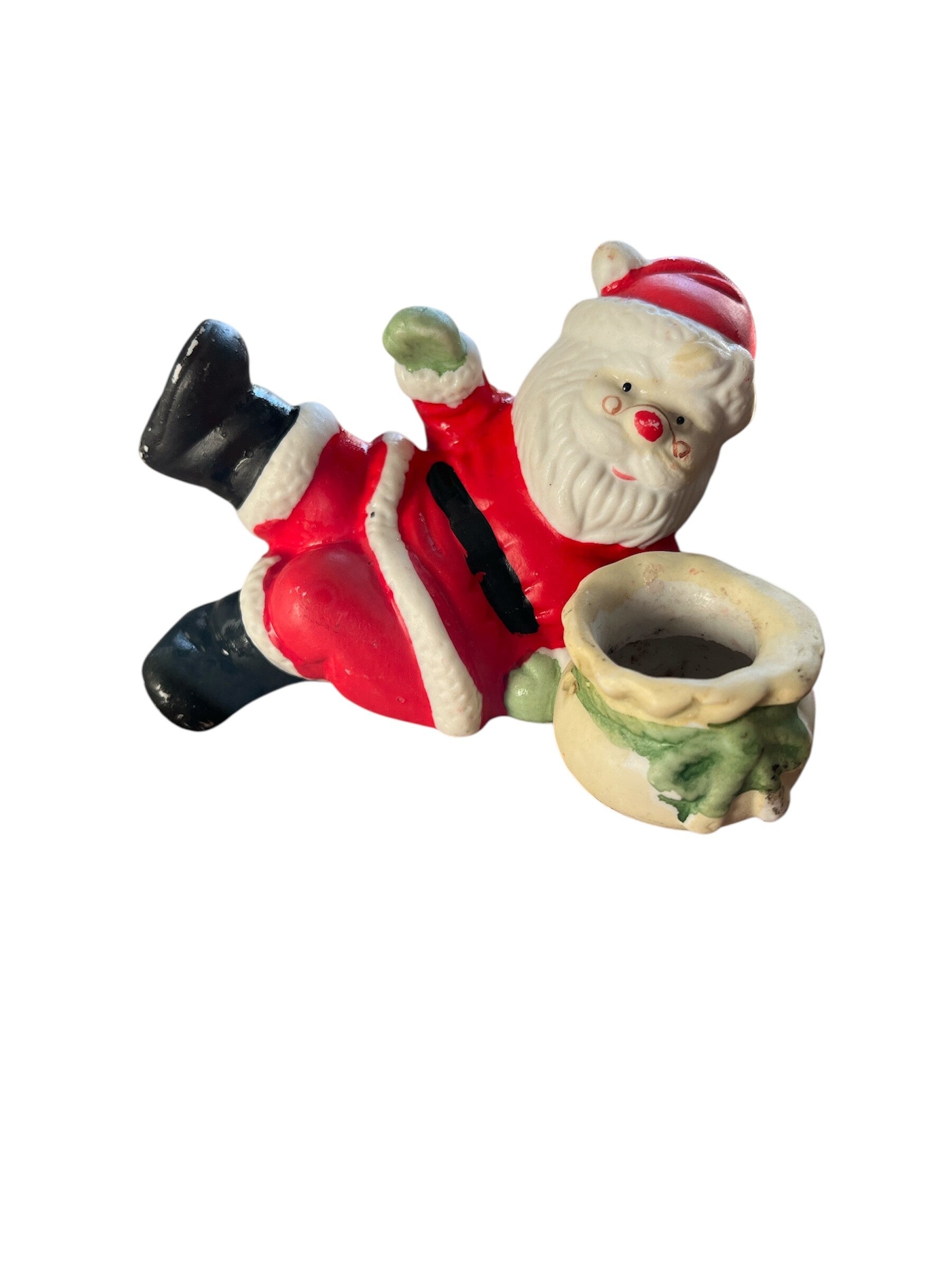 Kaarsenhouder kerstman