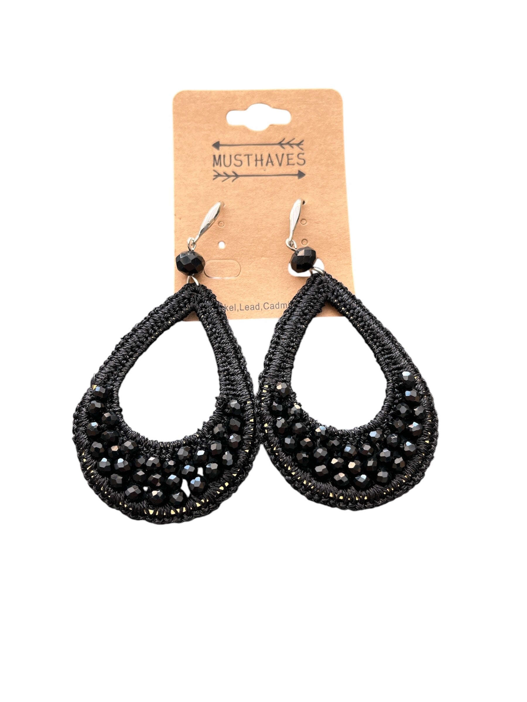 Oorbellen Zwart Musthaves