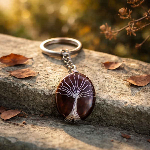 Porte clefs arbre de vie