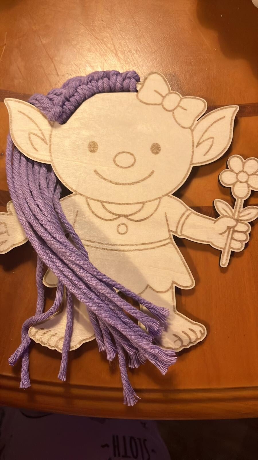 Troll-Freunde aus Holz – mit Garnmütze oder Haaren zum Basteln 🧝‍♀