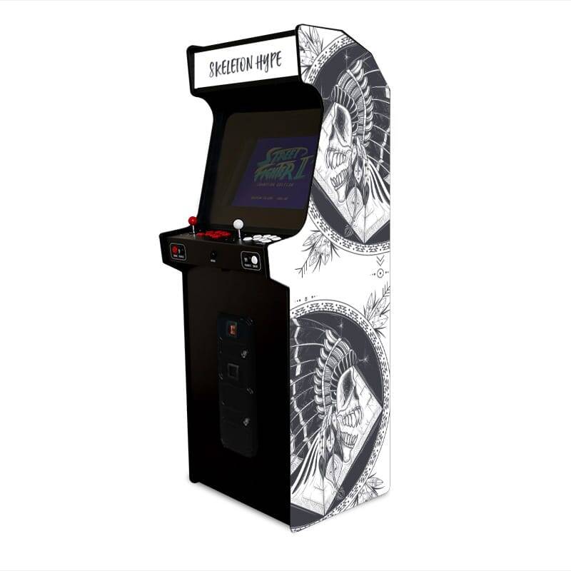 Location annuelle de jeux, bornes d'arcades personnalisées, avec carte PANDORA