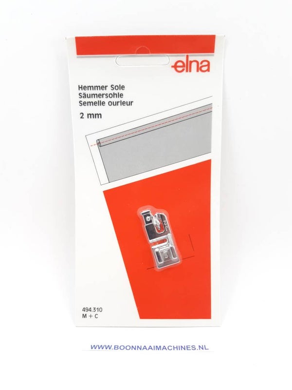 Elna rolzoomvoet 2mm (494310) (426820)
