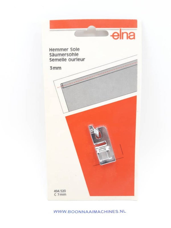 Elna rolzoomvoet 3mm (494520)