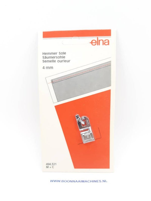 Elna rolzoomvoet 4 mm (494321) (426830)