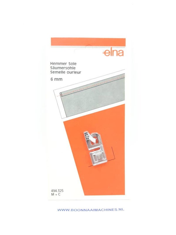 Elna rolzoomvoet 6 mm (494325)(426840)