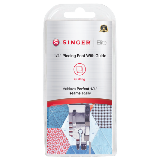 Singer 1/4 inch voet met geleider rechts