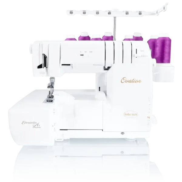 Babylock Ovation (cover en overlock)