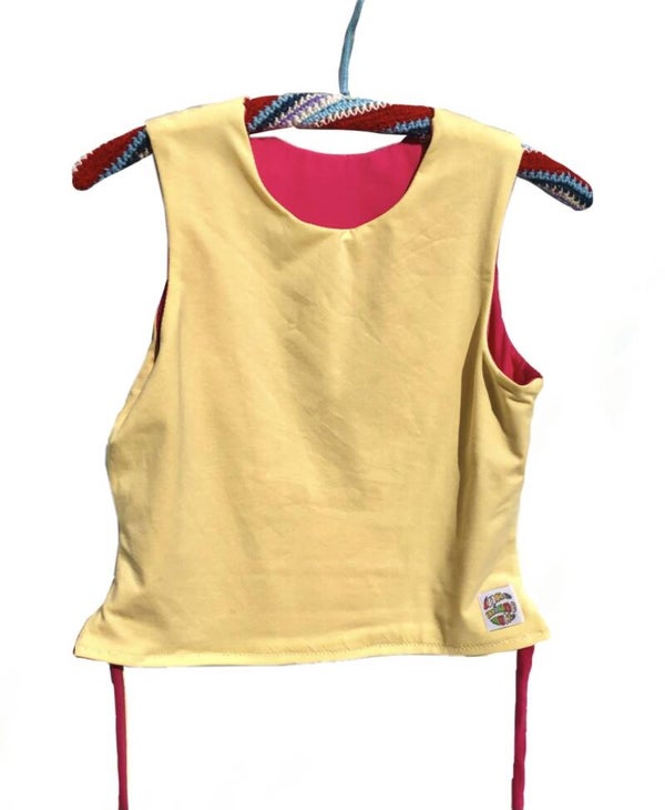 Pink/Yellow top