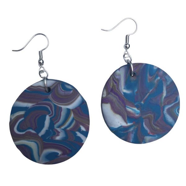 Swirl earrings - Uranus