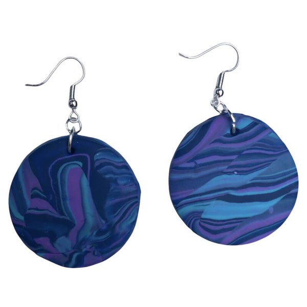 Swirl earrings - Neptune