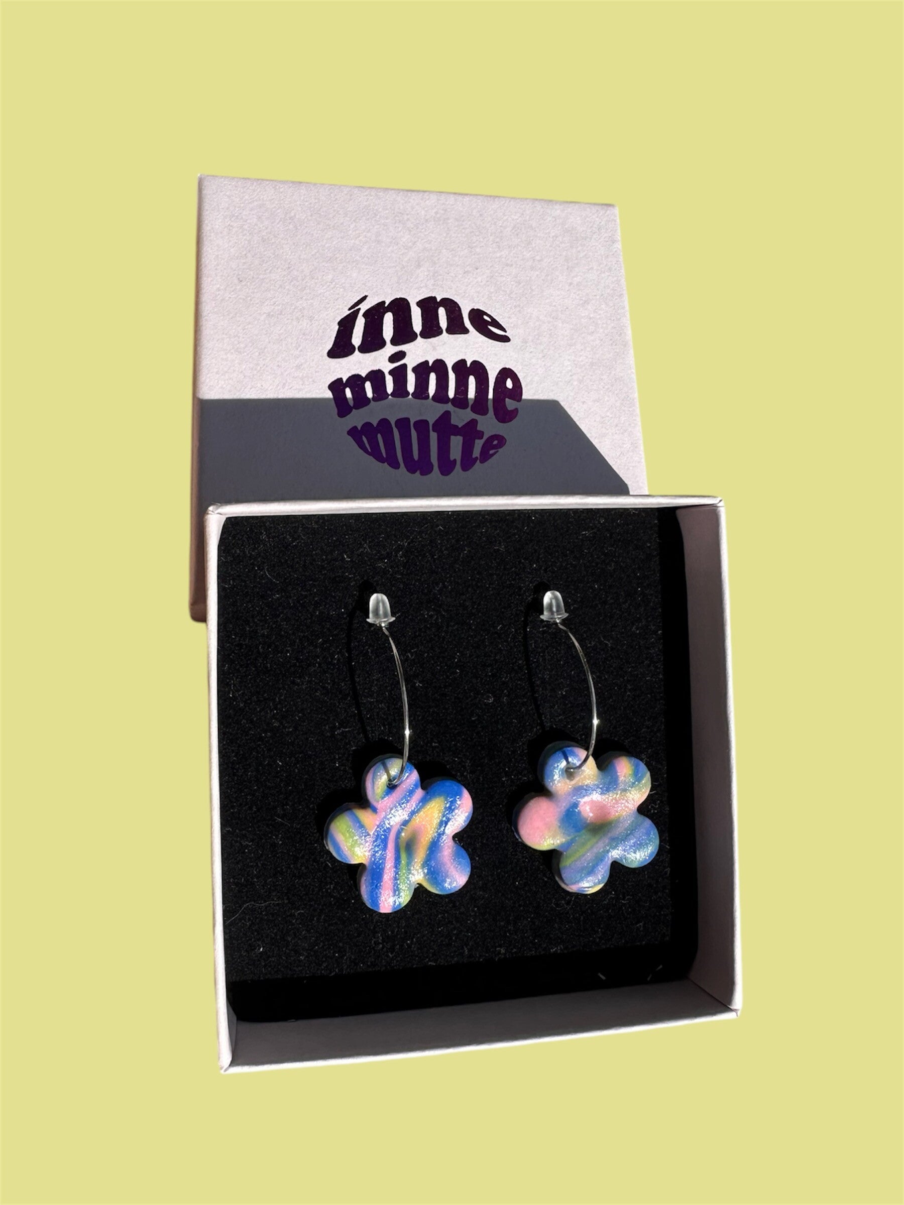 oorbellen swirl multicolor