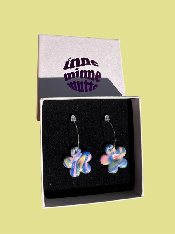 oorbellen swirl multicolor