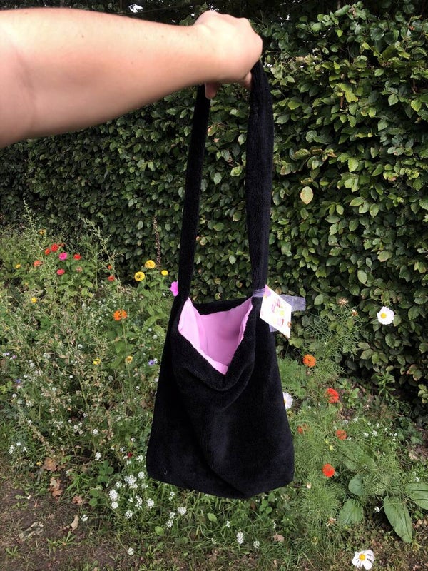 Soft black bag