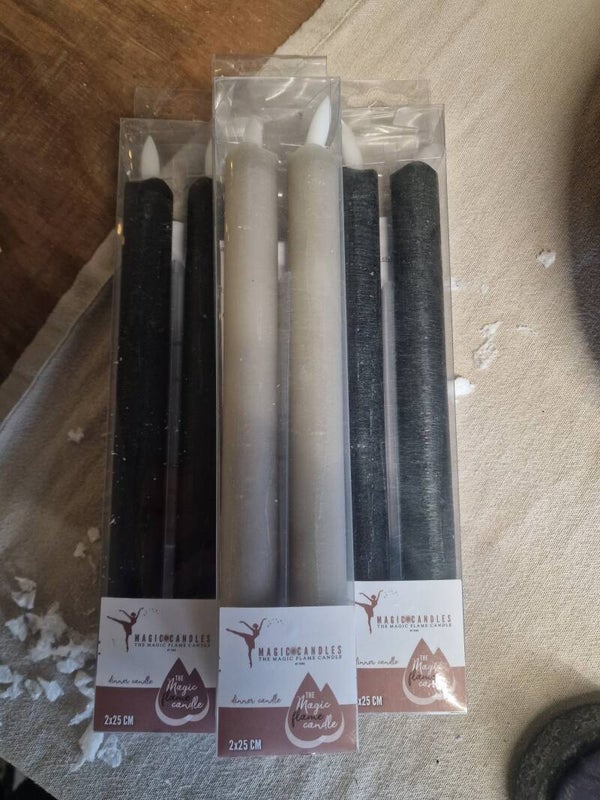 Dinerkaars grijs LED