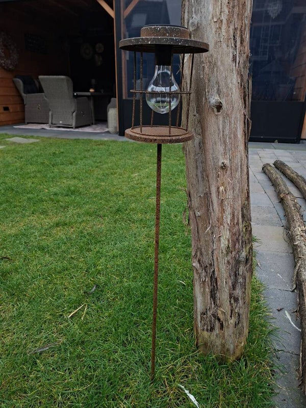 Solar tuinverlichting 'roest'