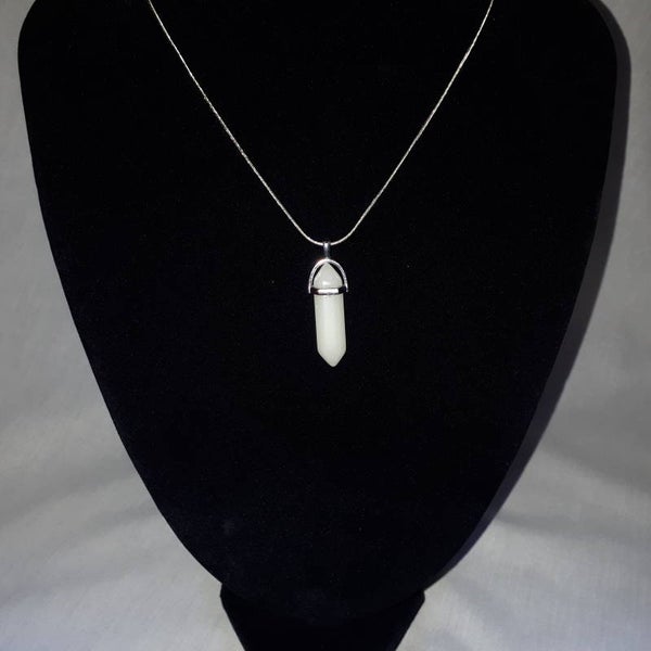2054 - Natural Stone Gemstone Pendant Opalite